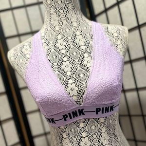 PINK Victoria’s Secret Lavender lace bralette